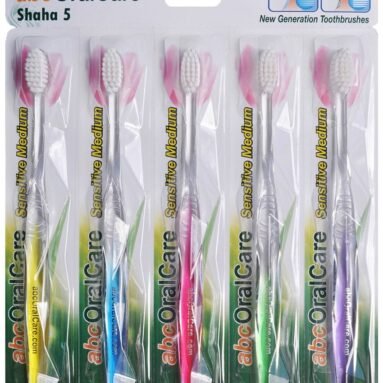 Shaha 5 toothbrush, Non Nylon, Tapered, Soft and Ultra fine bristles