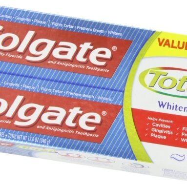 Colgate Total Whitening Toothpaste Twin Pack